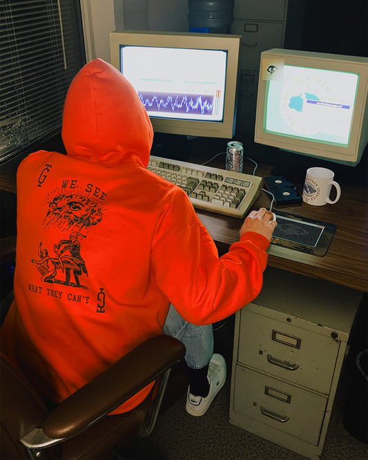 CLOUDWATCHERS Embroidered Hoodie
